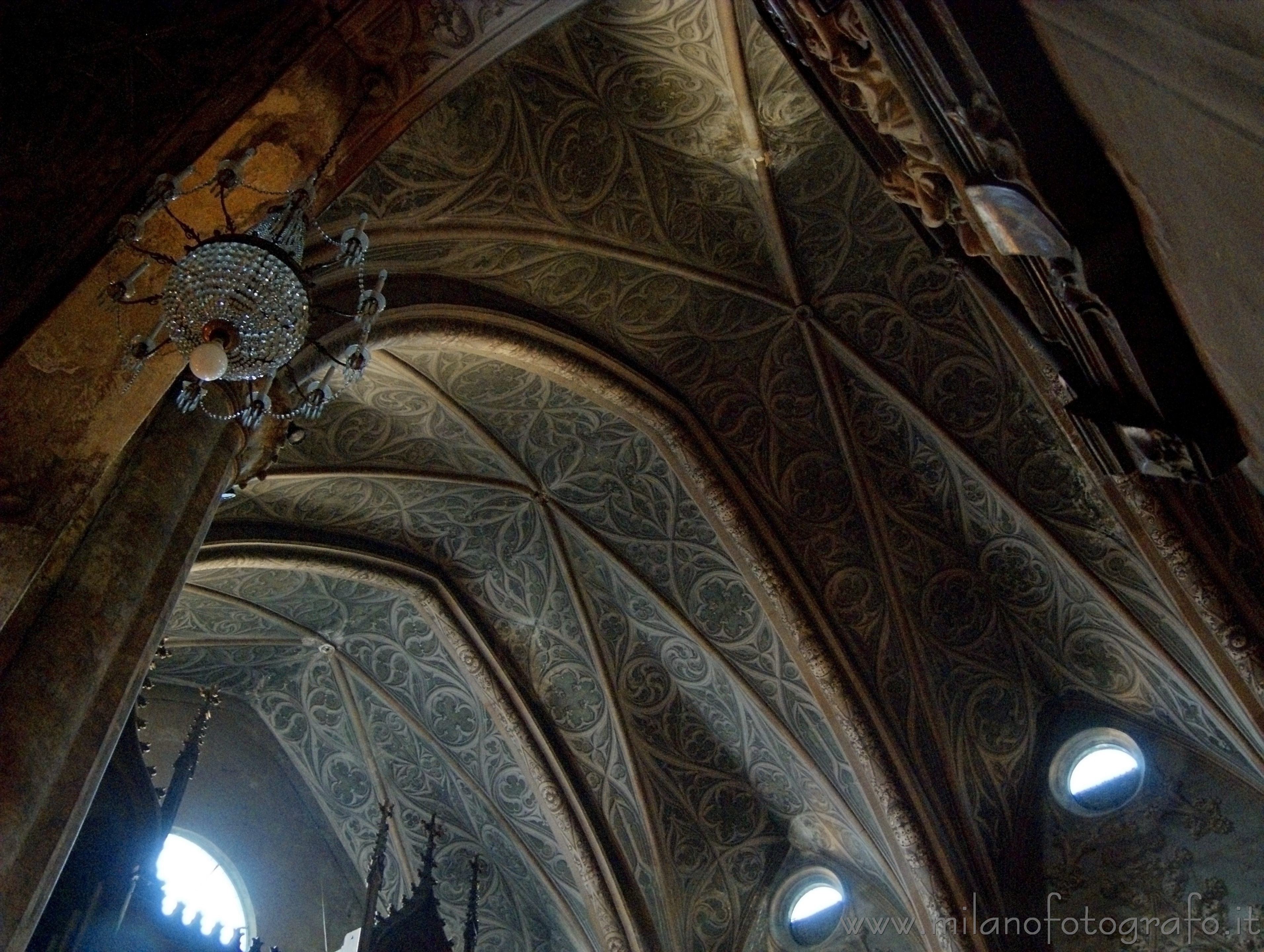 Vigevano (Pavia, Italy) - Voult of the Church of San Pietro Martyr